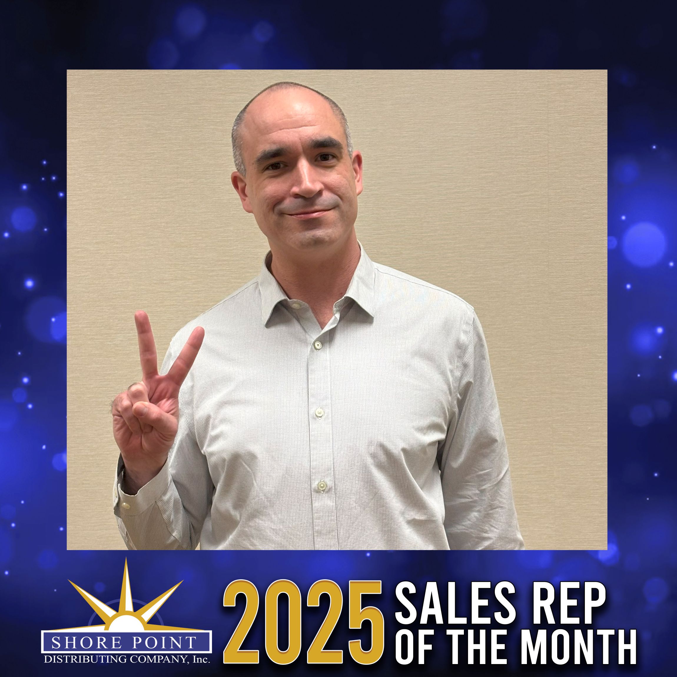 MARCH 2025 Sales Rep of the Month